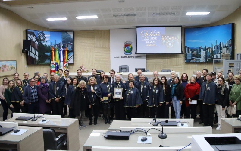 Homenagem ocorreu na Câmara de Vereadores