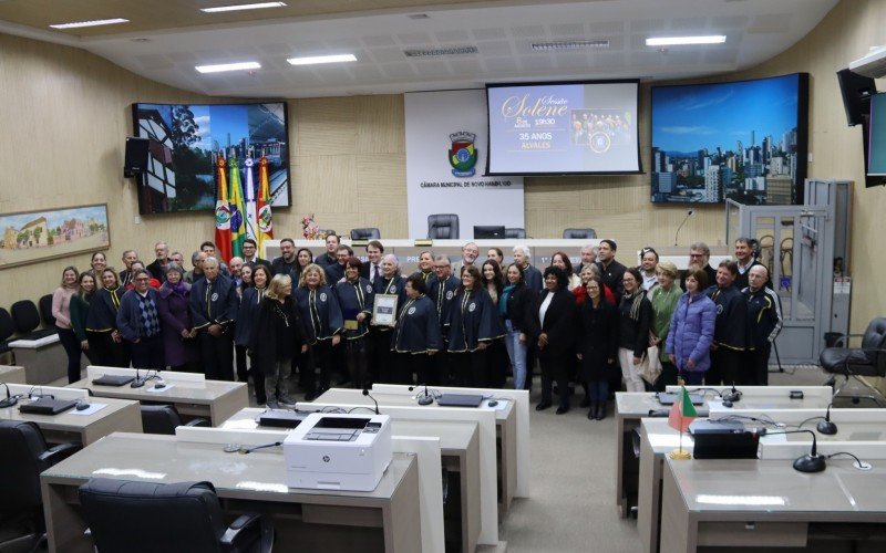Homenagem ocorreu na Câmara de Vereadores