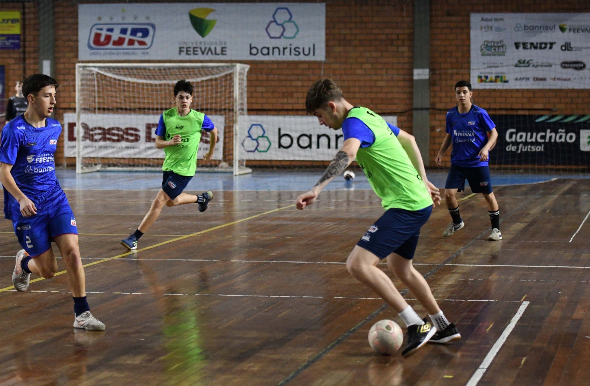 Sub-17 da UJR/Feevale/Banrisul quer manter bom momento no Gauchão de Futsal