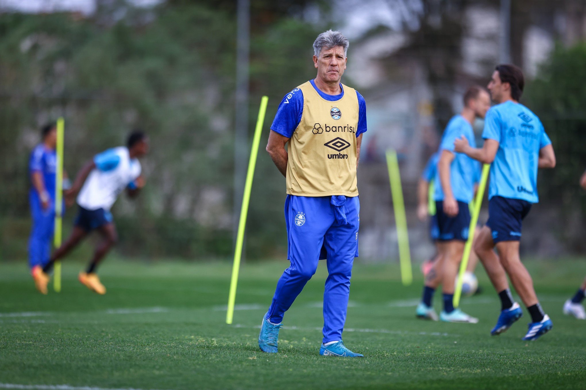 Renato teria revelado aos jogadores decisão sobre futuro no Grêmio