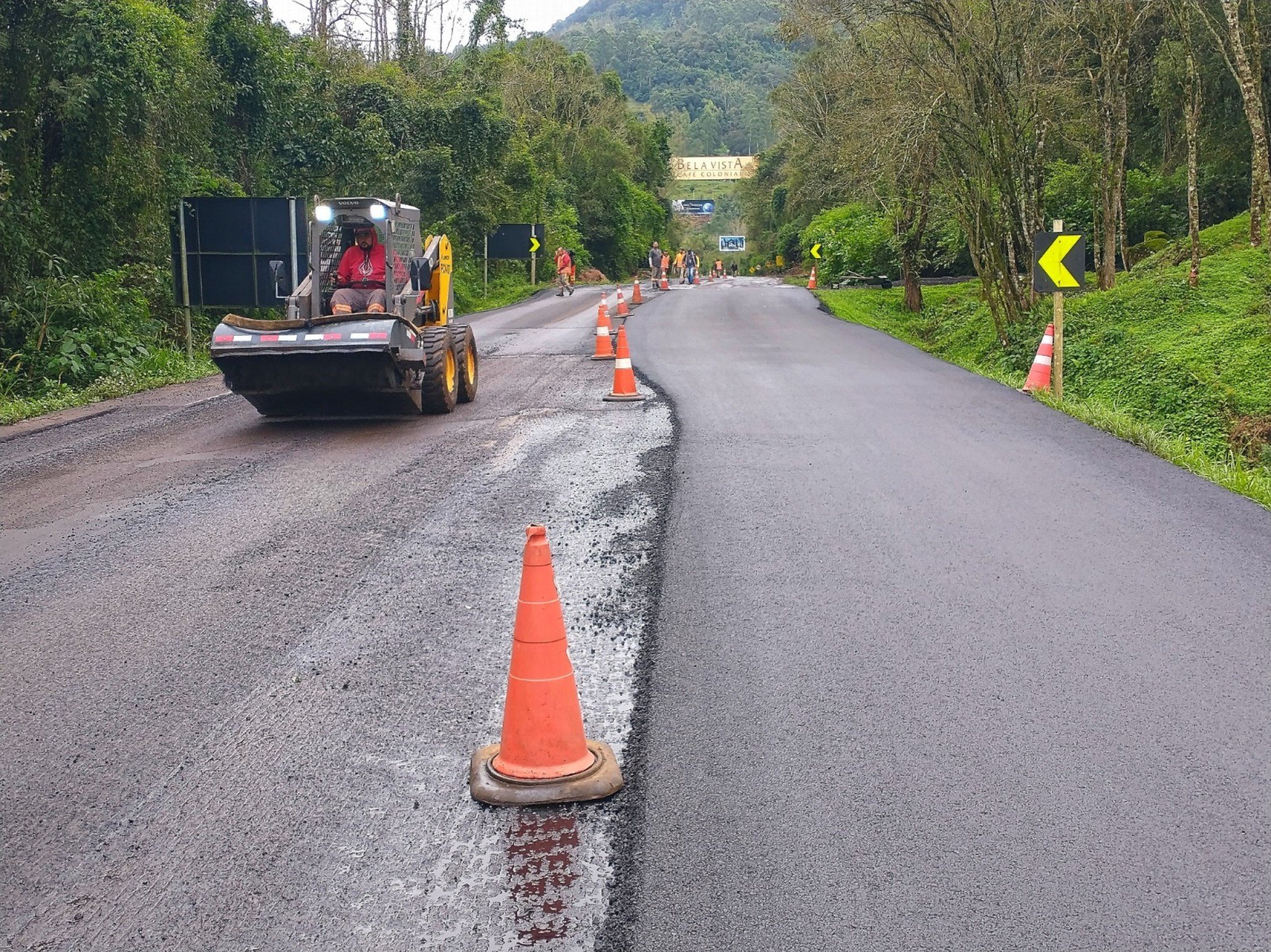 Saiba qual prazo para conclusão das obras de correção de desníveis no asfalto na RS-115