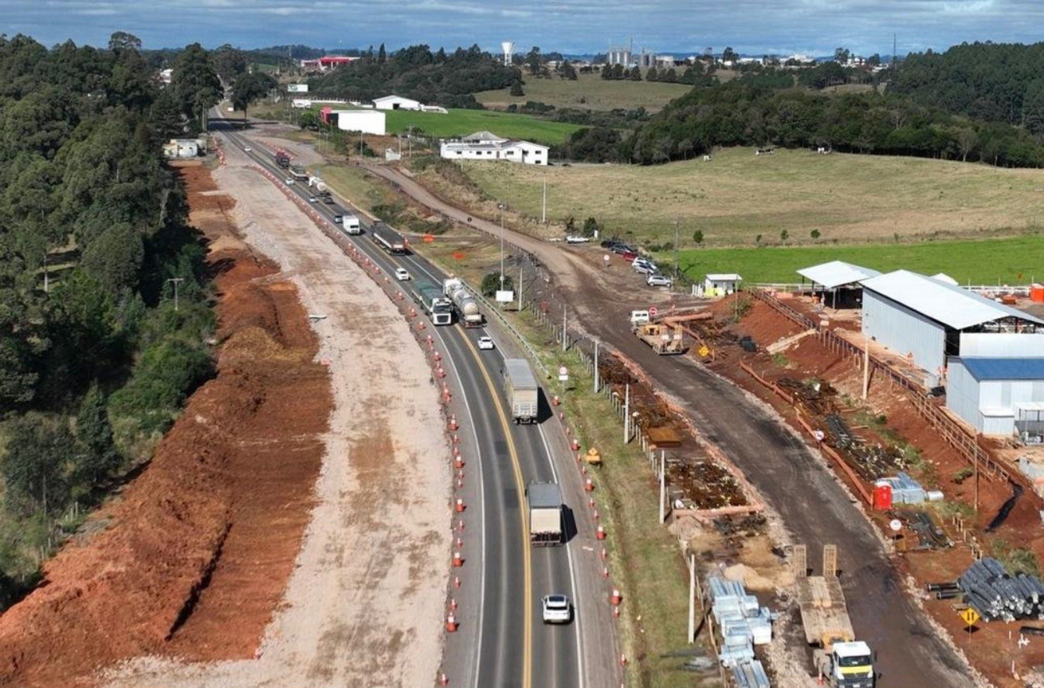 BR-386: Obras causam bloqueios durante a semana na rodovia; confira o cronograma no RS