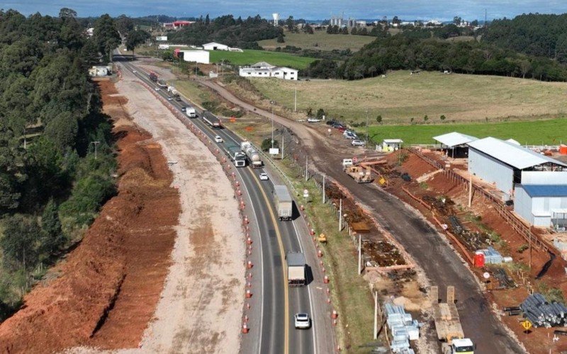 Obras de duplicação na BR-386 | abc+