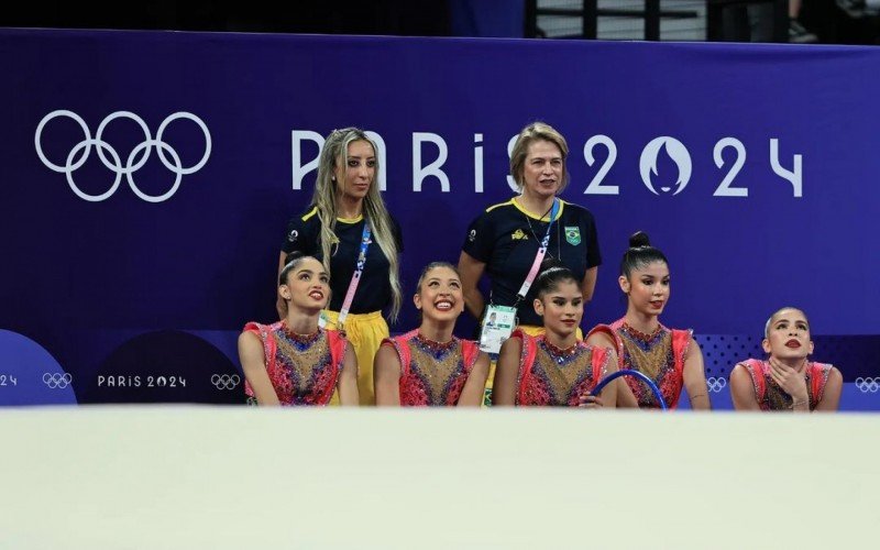 Brasil é eliminado em disputa por equipes na ginástica rítmica | abc+