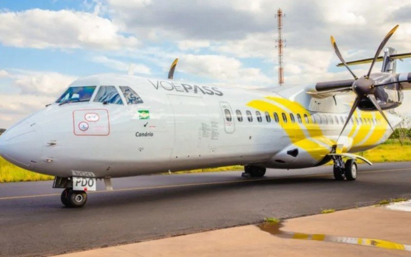 Avião ATR-72 da Voepass | abc+