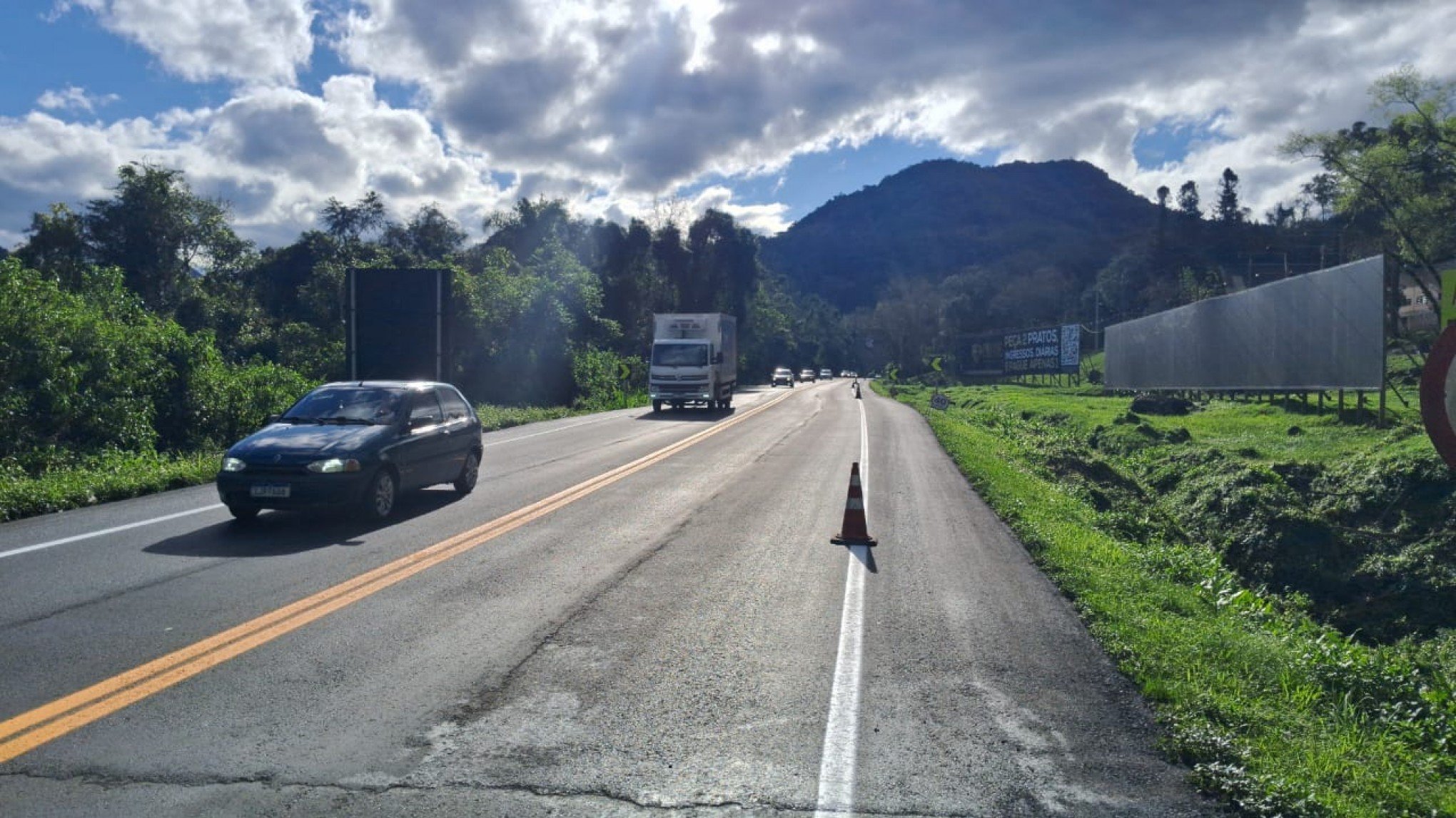 GRAMADO: Concluída obra para acabar com desníveis que aumentavam risco de acidente na RS-115