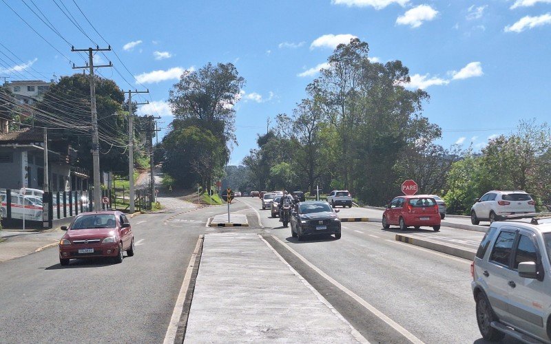 Funcionamento da obra que garante acesso simplificado ao Rincão Gaúcho se mostrou eficiente neste domingo de Dia dos Pais apesar do intenso fluxo de veículos