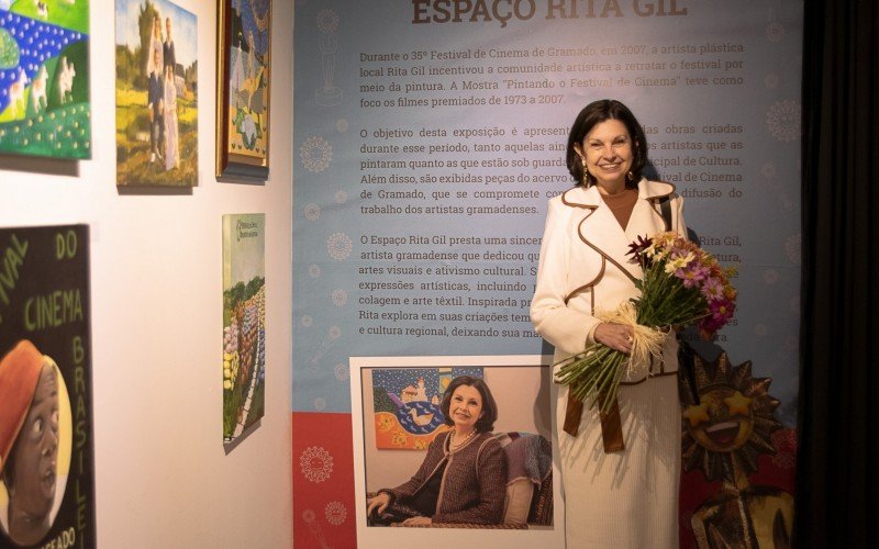 Inauguração do Espaço Rita Gil no Museu do Festival de Cinema de Gramado