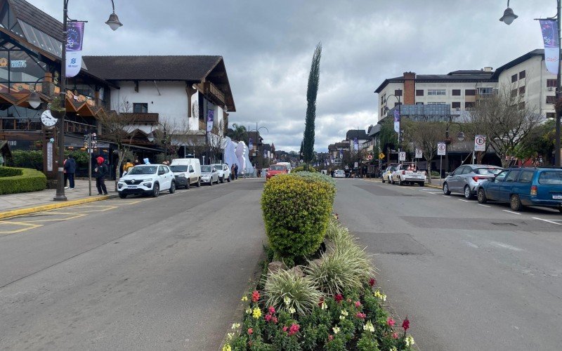 Tempo nublado em Gramado