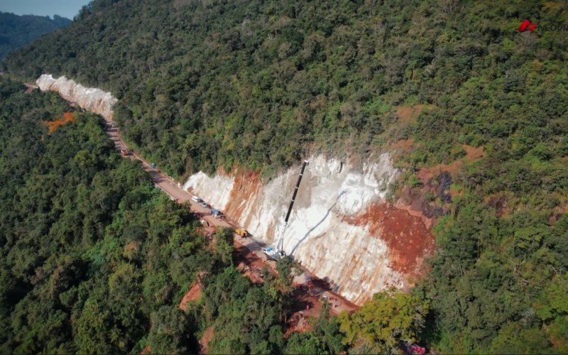 Conclusão de obra na BR-116, no quilômetro 181, diminui trecho em pare e siga em Nova Petrópolis