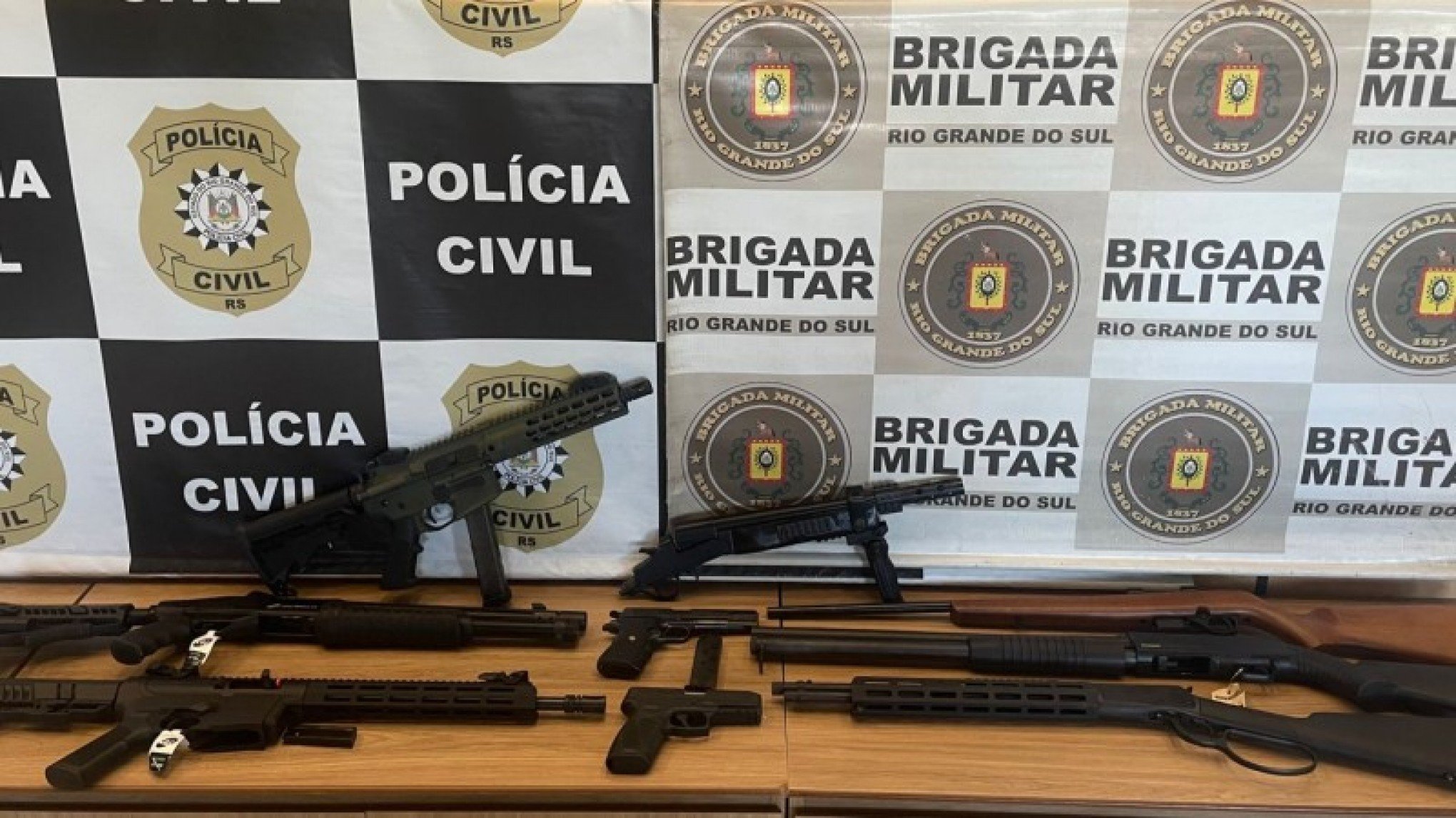 Seis das 79 armas furtadas em clube de tiro são recuperadas em Novo Hamburgo