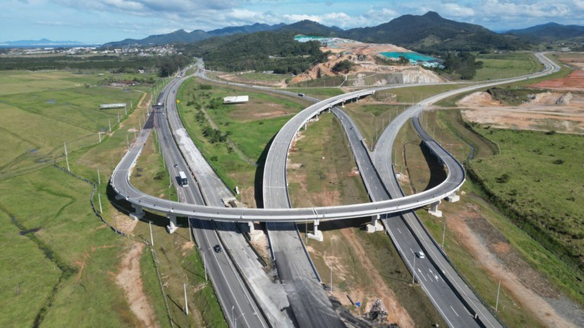 Como o contorno Viário da Grande Florianópolis altera o trânsito em Santa Catarina