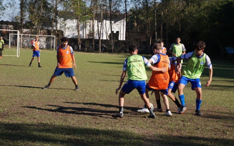 Equipe sub-15 do Americano treina para pegar o Inter | abc+