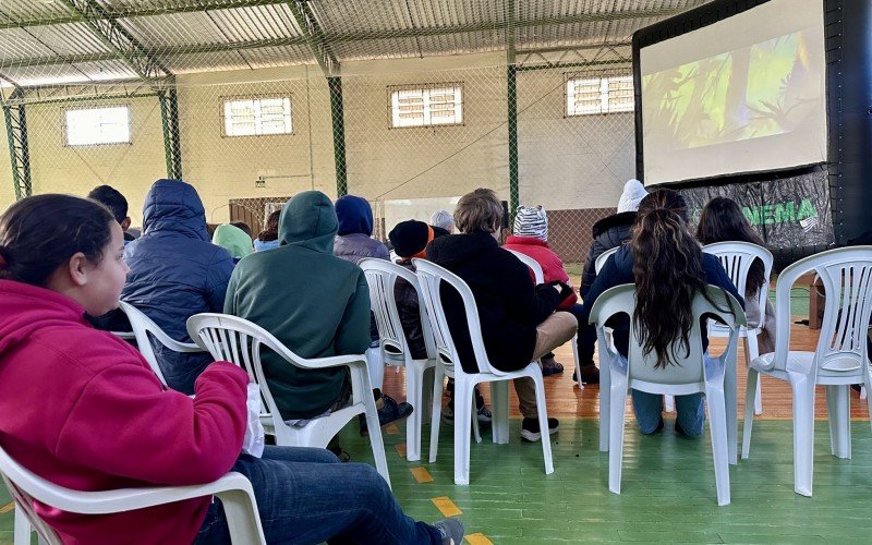 Festival de Cinema leva sessões infantis a escolas de Gramado