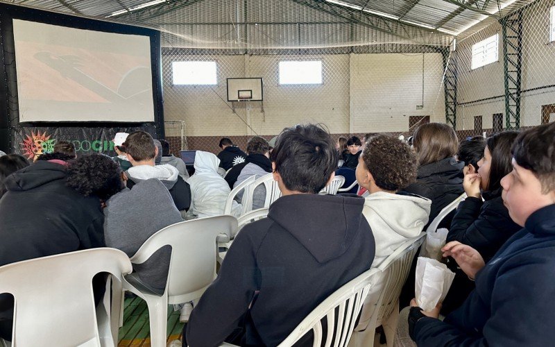 Festival de Cinema leva sessões infantis a escolas de Gramado