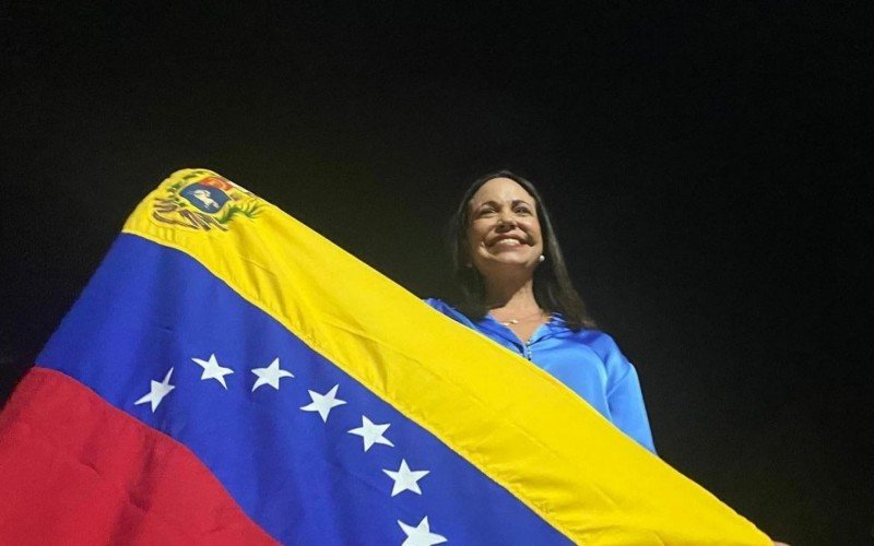 María Corina Machado, líder da oposição na Venezuela | abc+