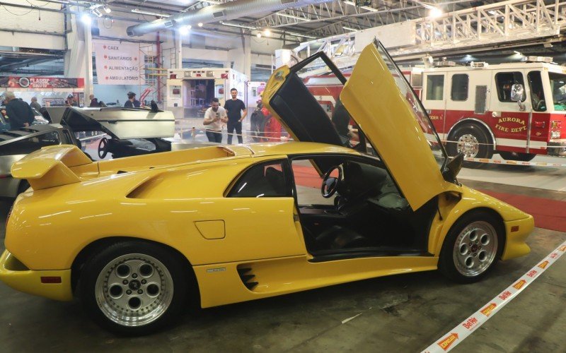 Lamborghini Diablo 1991, cedida pelo Dream Car Museum de São Roque