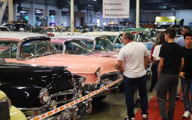 Modelos em exposição na Expoclassic 2024