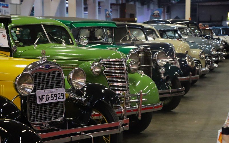 Modelos em exposição na Expoclassic 2024