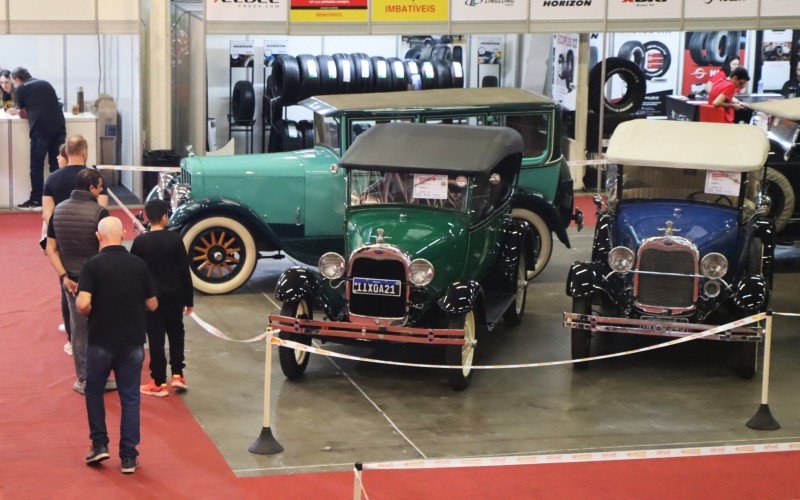 Modelos em exposição na Expoclassic 2024