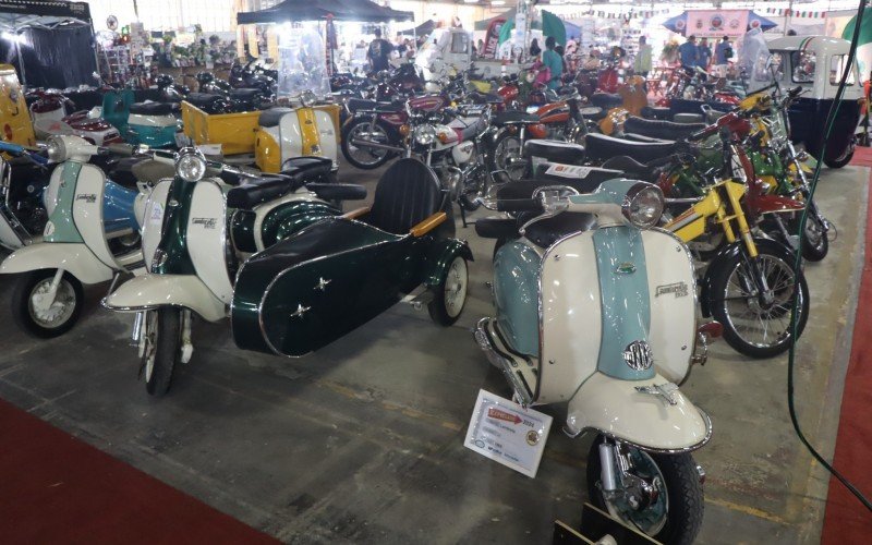 Modelos em exposição na Expoclassic 2024