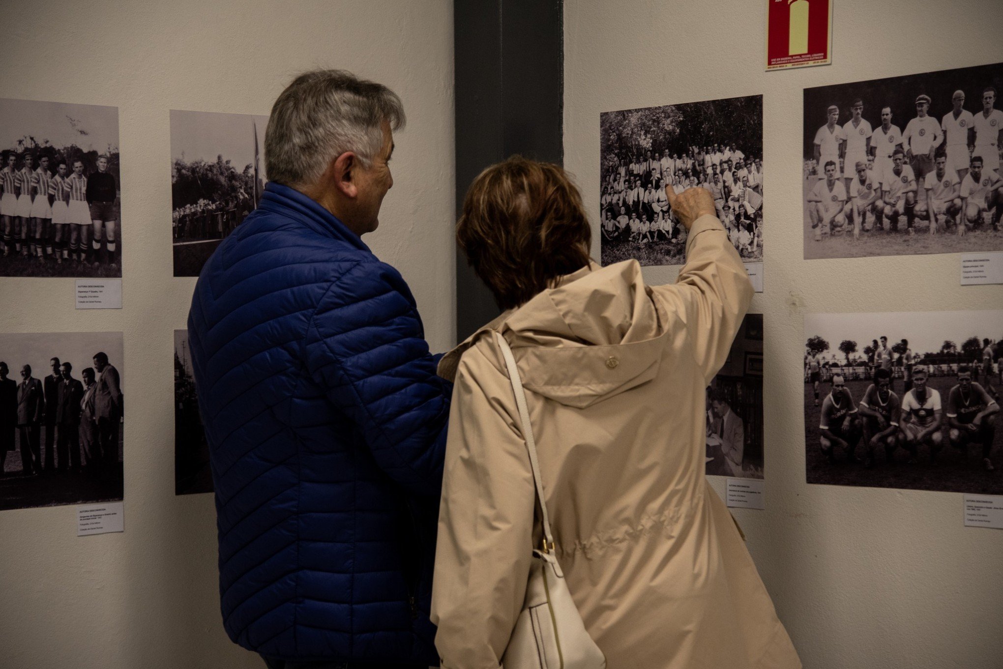 Visitantes podem ver fotos históricas do clube que teve atividades esportivas, sociais e culturais em Novo Hamburgo durante décadas | abc+