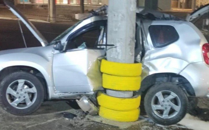 Acidente em Canoas aconteceu na madrugada de sábado (17)