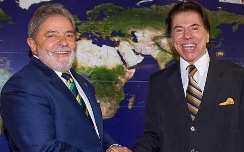 Lula em foto com Silvio Santos | abc+