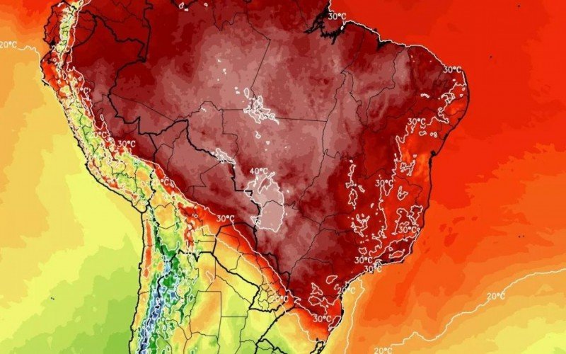 PREVISÃO DO TEMPO: Bolha de calor pode trazer 39°C para a Região Sul dias antes da nova onda de ar polar | abc+