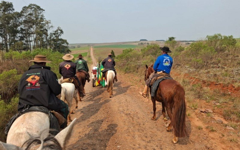 Serão mais de 600 quilômetros percorridos até o destino final em Dois Irmãos.  | abc+