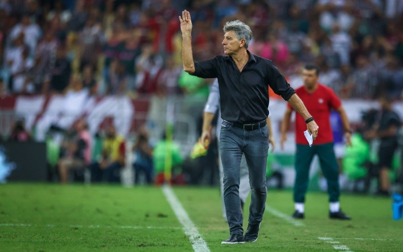 Renato comandou o time gremista na derrota para o Fluminense nas oitavas da Libertadores | abc+