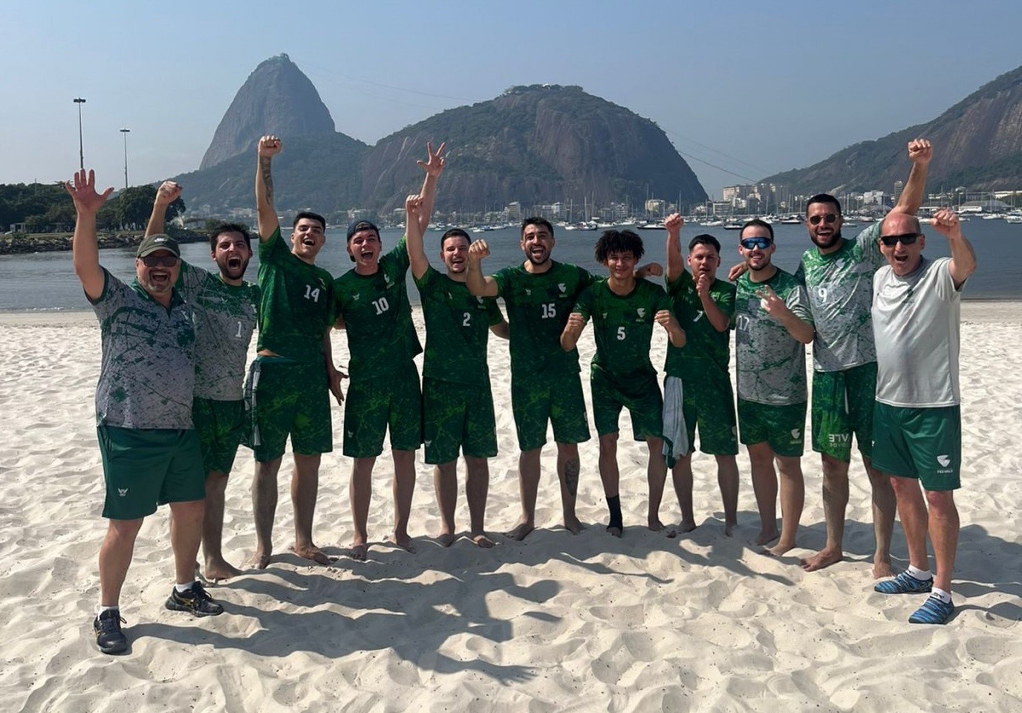 Equipe de beach hand da Feevale vence etapa classificatória dos Jogos Universitários Brasileiros de Praia