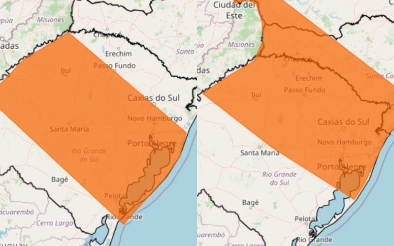 Alertas laranjas para tempestade no Rio Grande do Sul entre esta quinta e sexta-feira | abc+