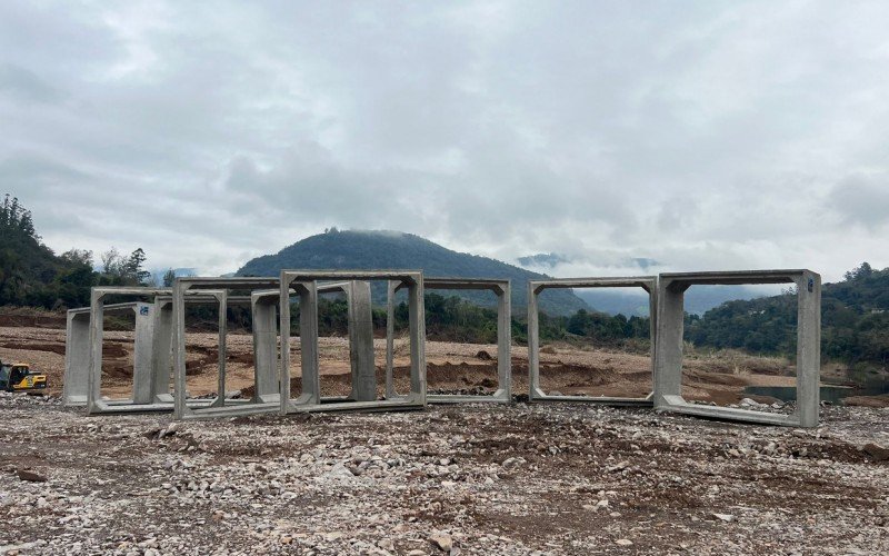 Ponte temporária busca solucionar parte dos desafios entre Nova Petrópolis e Caxias do Sul. | abc+