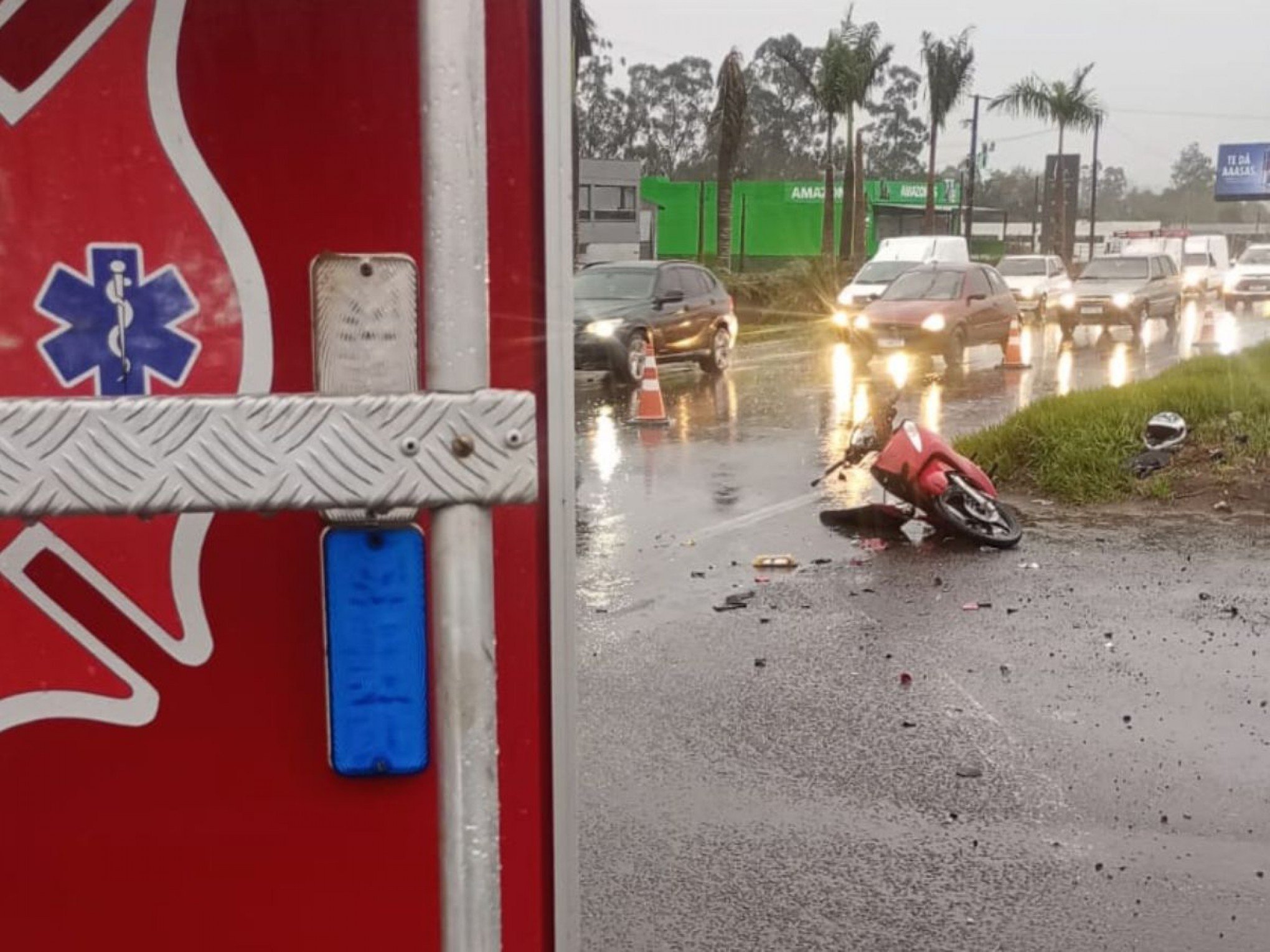 TRÂNSITO: Jovem de 23 anos morre momentos depois de acidente na RS-239