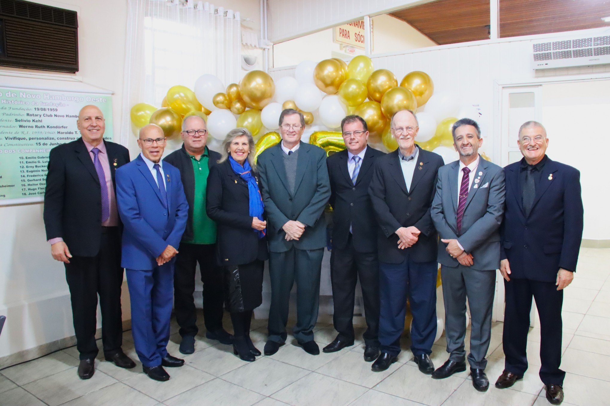 Rotary Oeste comemora 65 anos de ações em prol da comunidade