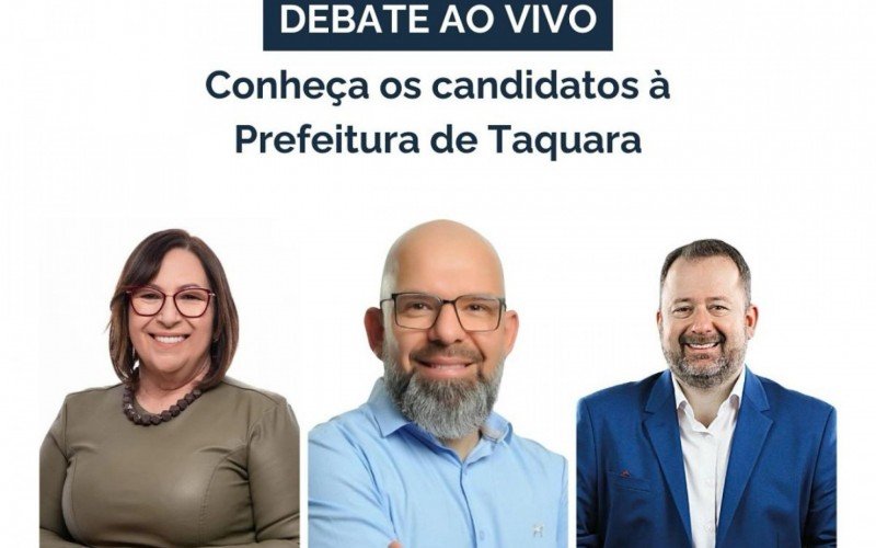 Candidatos à prefeitura de Taquara participarão de debate nesta terça-feira | abc+