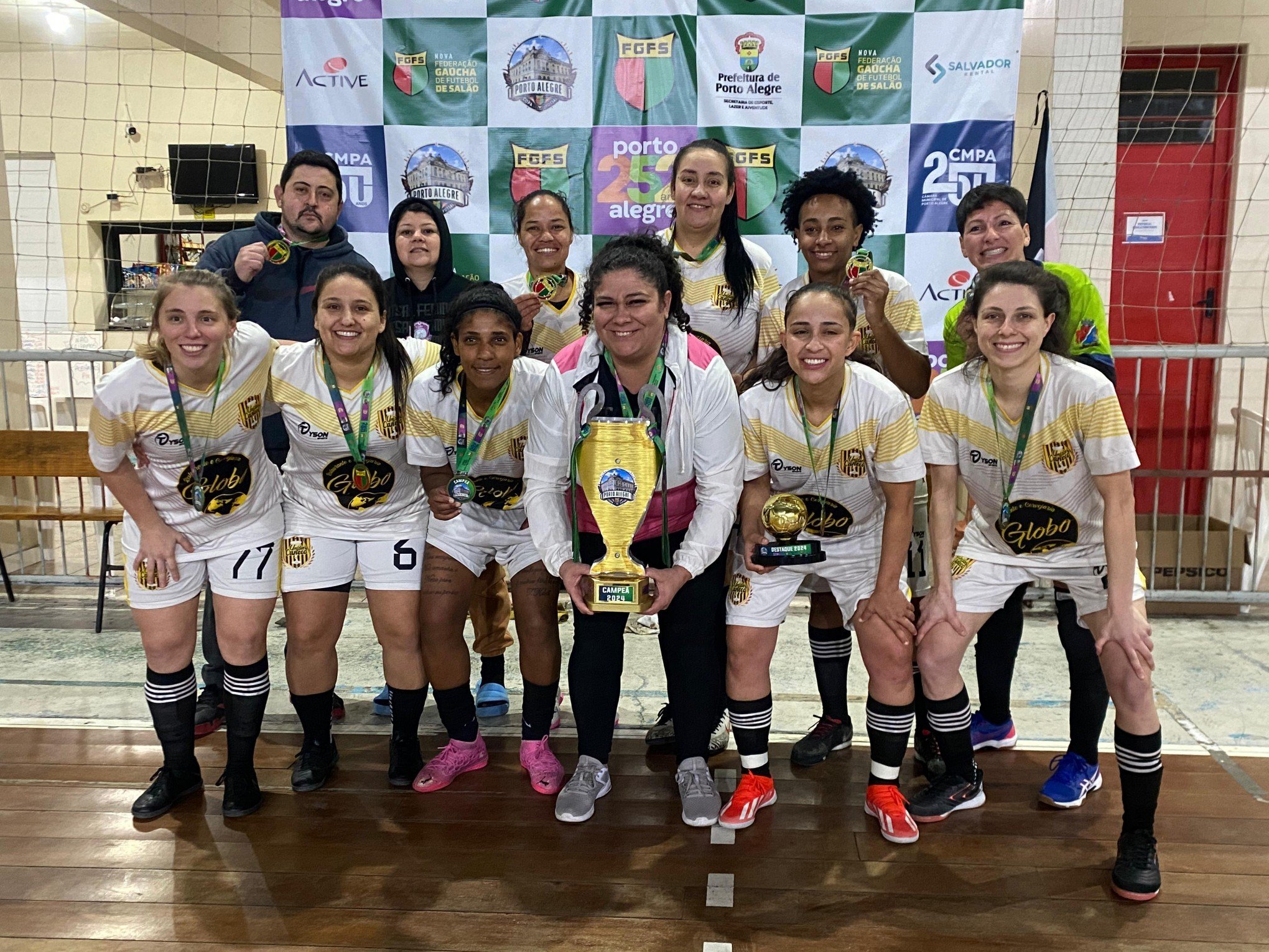 Liga Leopoldense de Futebol Amador vence Copa Futsal Porto Alegre