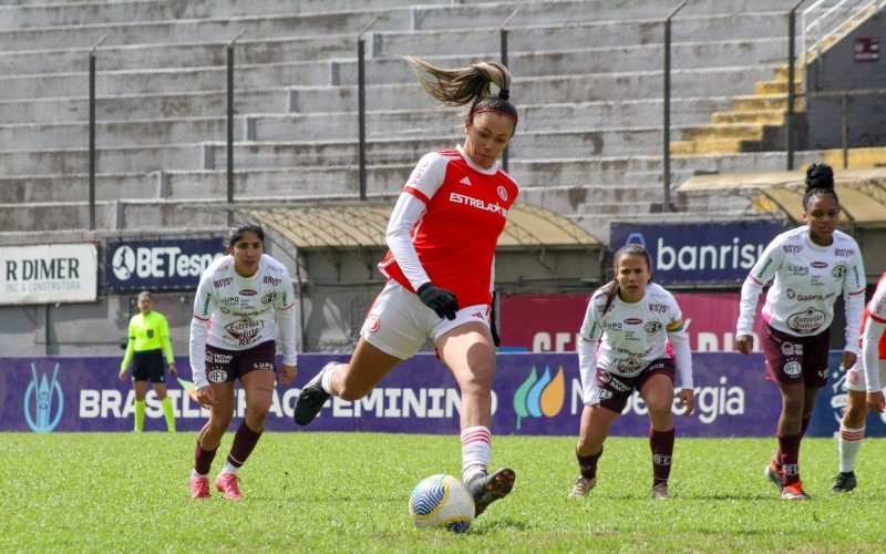 Priscila marcou o gol do Inter no duelo de ida | abc+