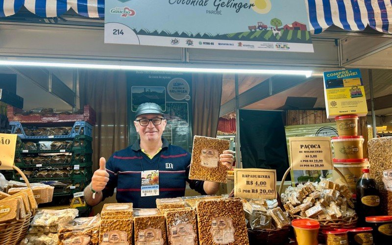 Produtor Julio César Gelinger, da agroindústria Colonial Gelinger, de Parobé | abc+