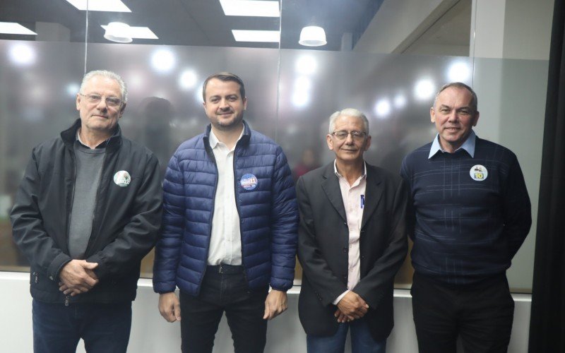 Os candidatos de Dois Irmãos Mauro, Jerri, Cleri e Rogerio | abc+