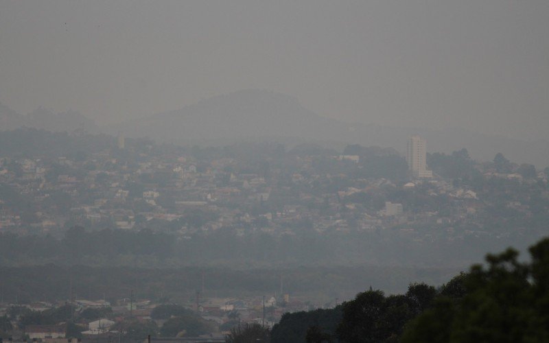 Vale do Sinos: Tempo nublado ou sob efeito das queimadas na regi&atilde;o amaz&ocirc;nica?