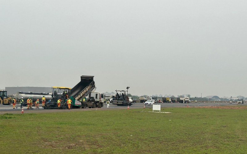 Obras no aeroporto Salgado Filho