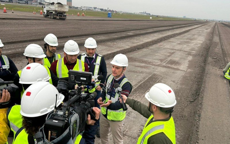 Obras no aeroporto Salgado Filho