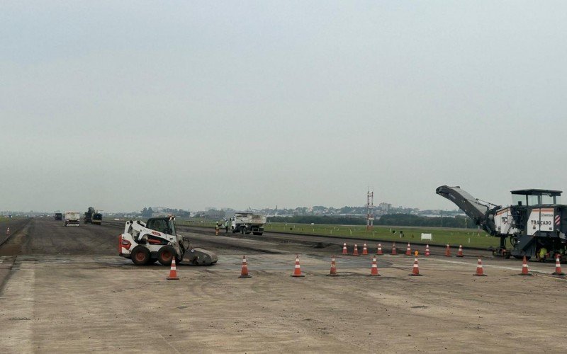 Obras no aeroporto Salgado Filho