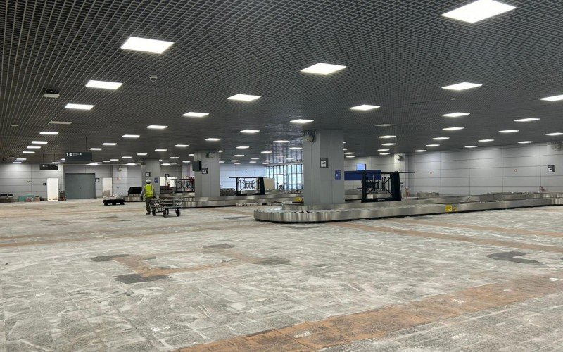 Obras no aeroporto Salgado Filho