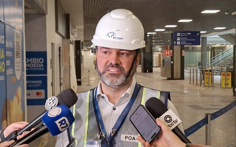 Obras no aeroporto Salgado Filho