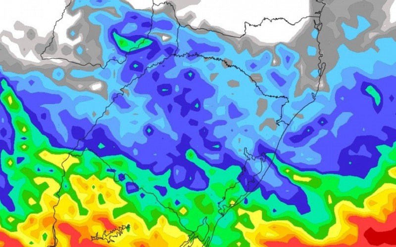 Modelos mostram projeção de chuva ao RS até a próxima segunda-feira | abc+