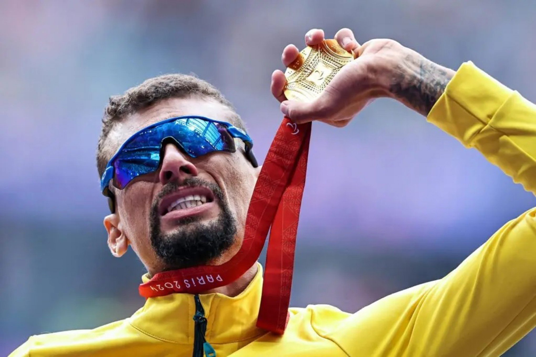 Júlio César Agripino é ouro e bate recorde mundial na corrida dos 5 quilômetros