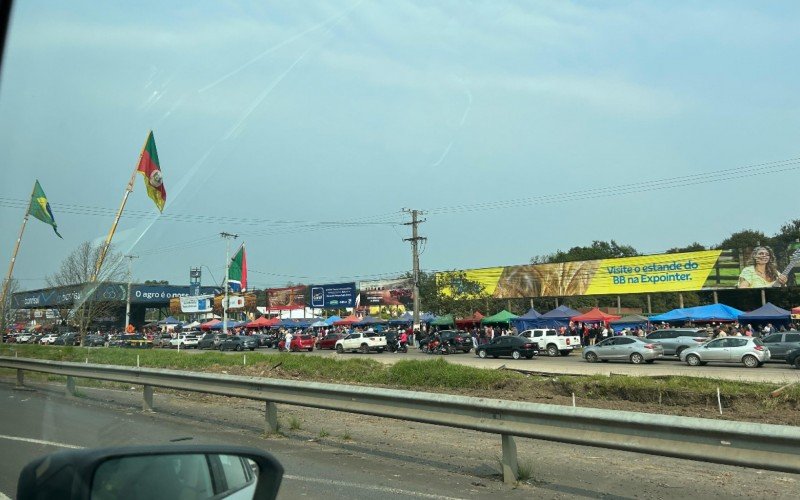 Congestionamento na BR-116, na ida à Expointer | abc+